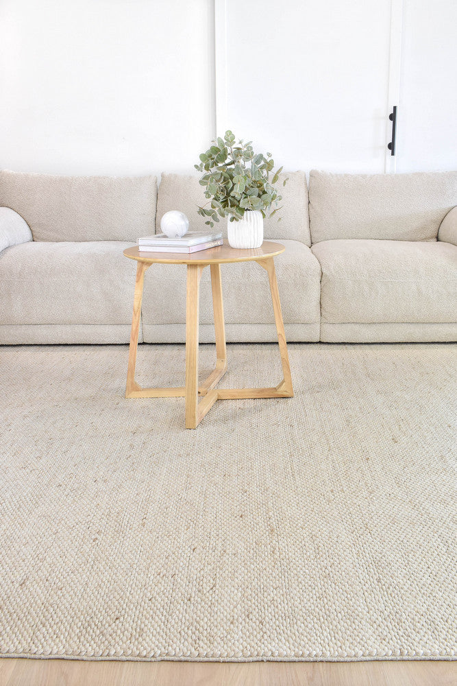 Allure Earth Linen Wool Rug