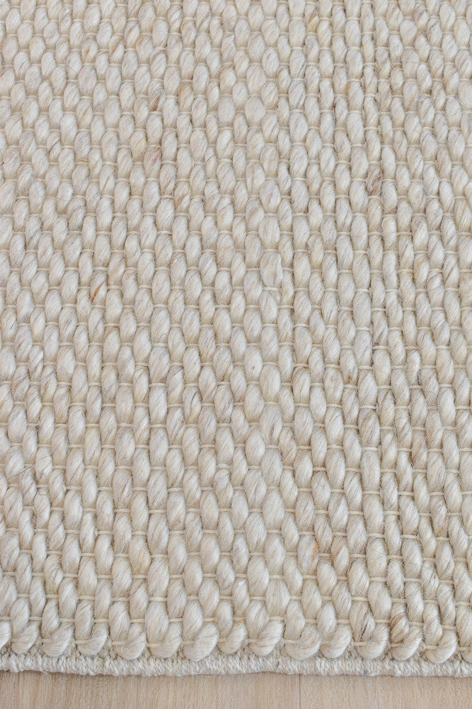 Allure Earth Linen Wool Rug