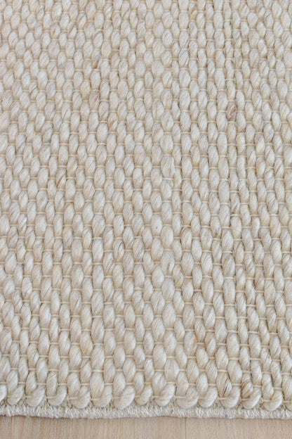 Allure Earth Linen Wool Rug