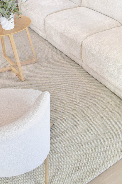 Allure Earth Linen Wool Rug