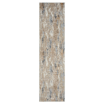 Astana 187 Stone Taupa Modern Hallway Runner Saray Rugs