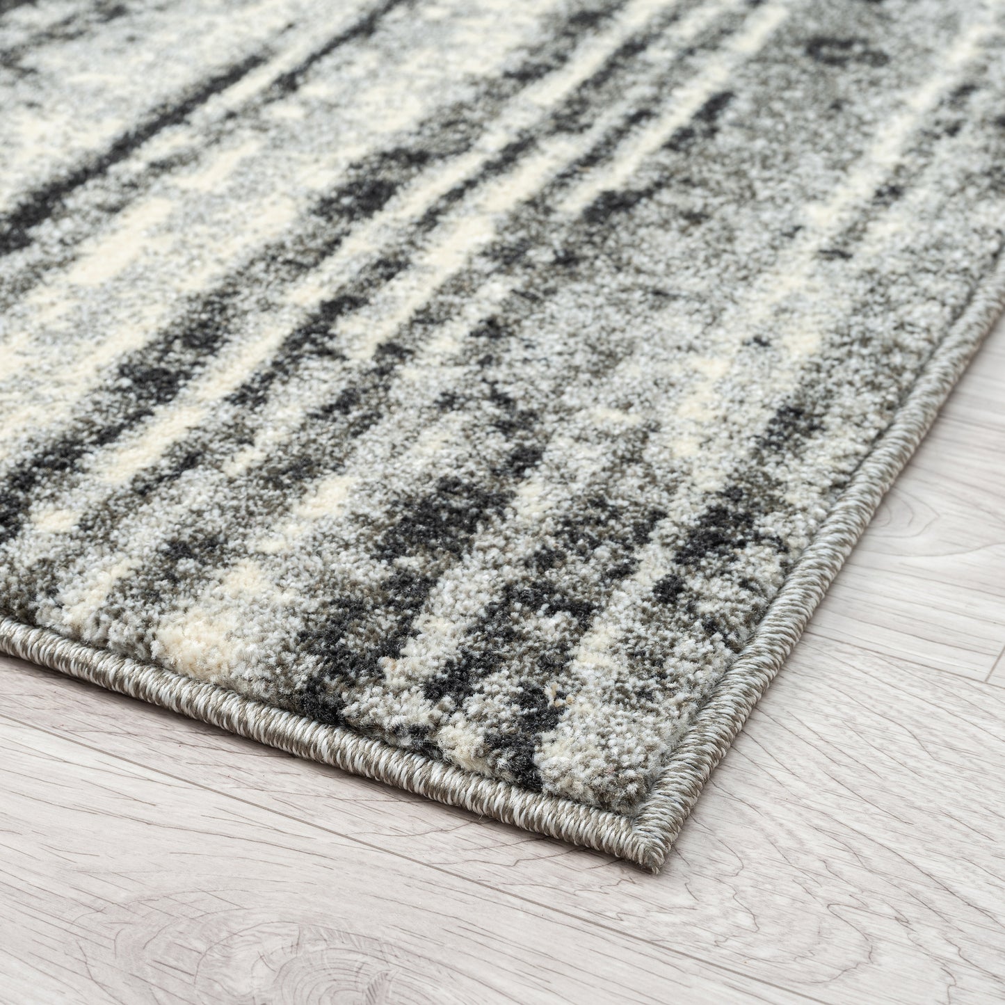 Astana 481 Charcoal Hallway Runner Saray Rugs