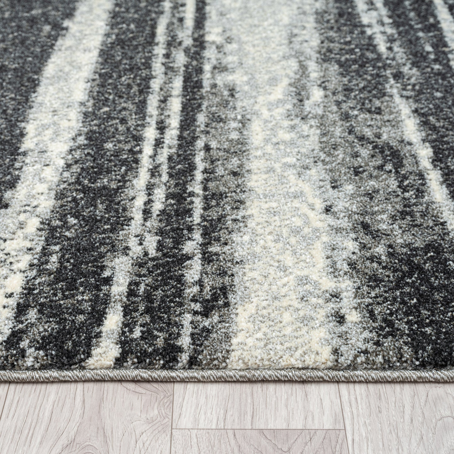 Astana 481 Charcoal Hallway Runner Saray Rugs