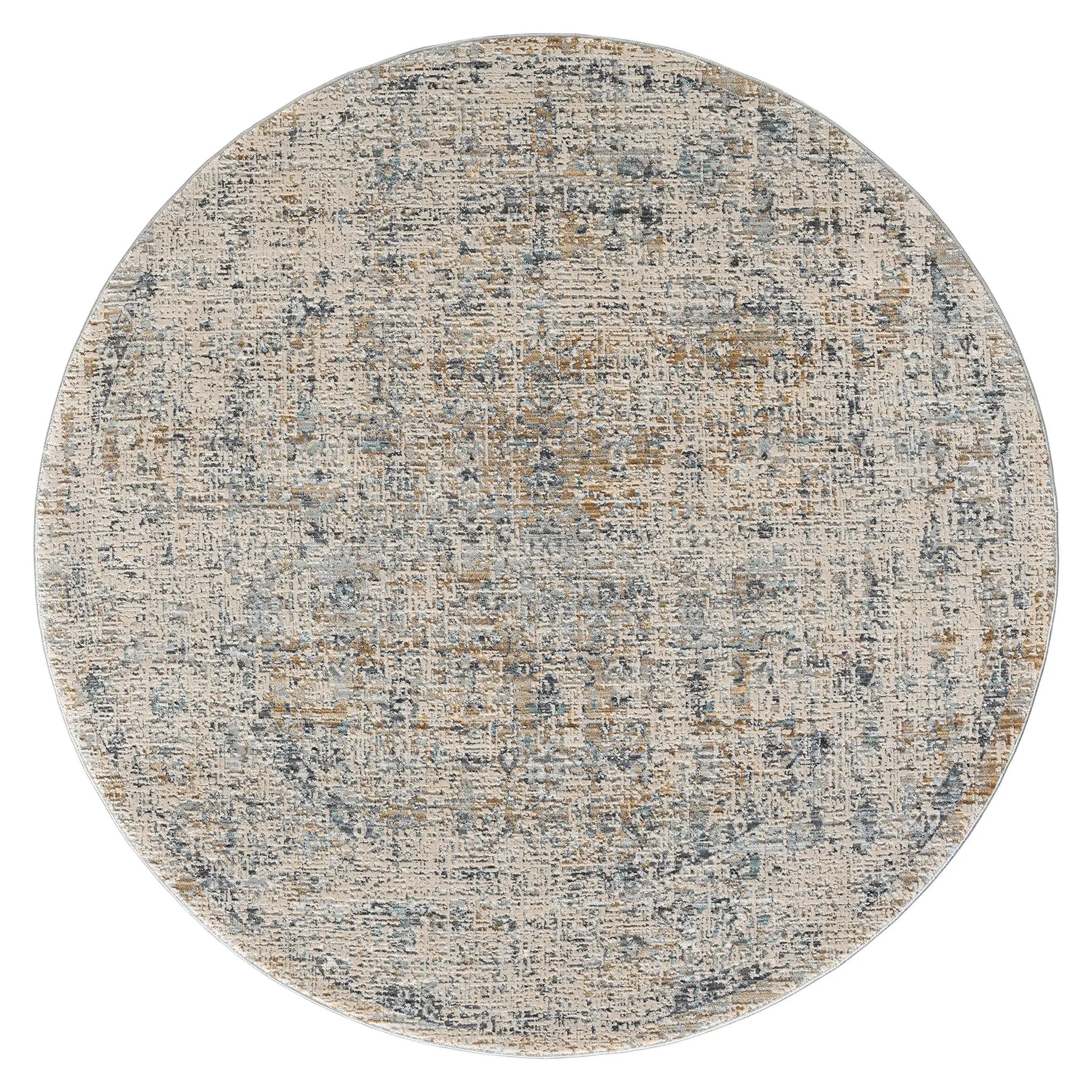 Auburn 6738 Sand Round Rug Saray Rugs