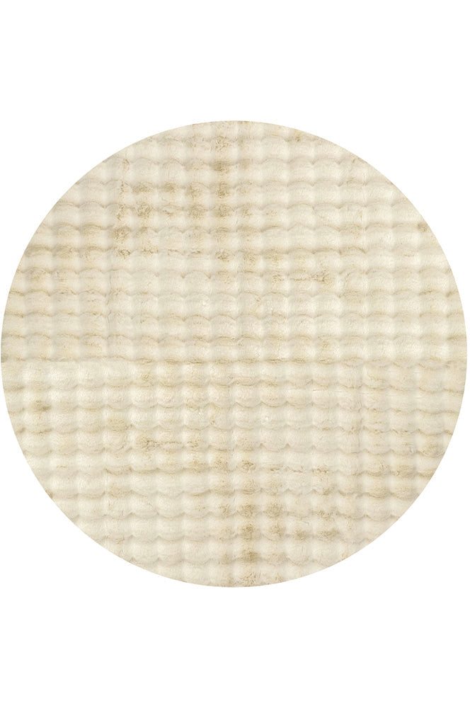 Soft Natural Round - Machine Washable Rug Rug Culture