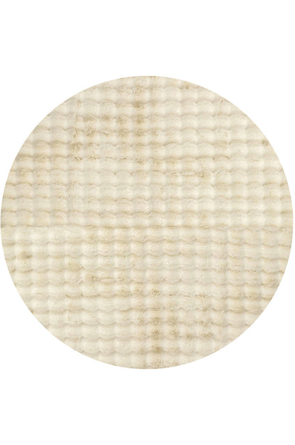 Soft Natural Round - Machine Washable Rug Rug Culture