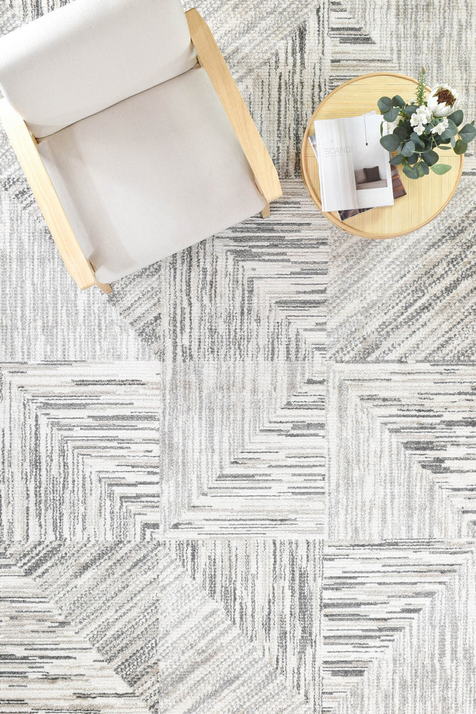 Capricorn Tiles Modern Rug Austex