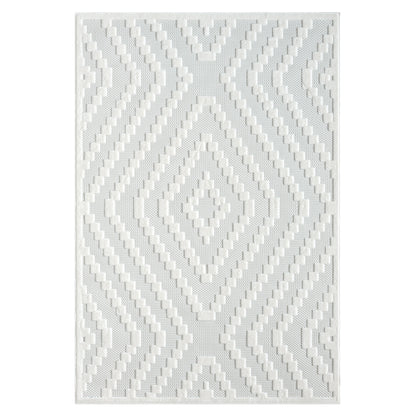 Calmer 419 Linen geometric patterns Rug Saray Rugs