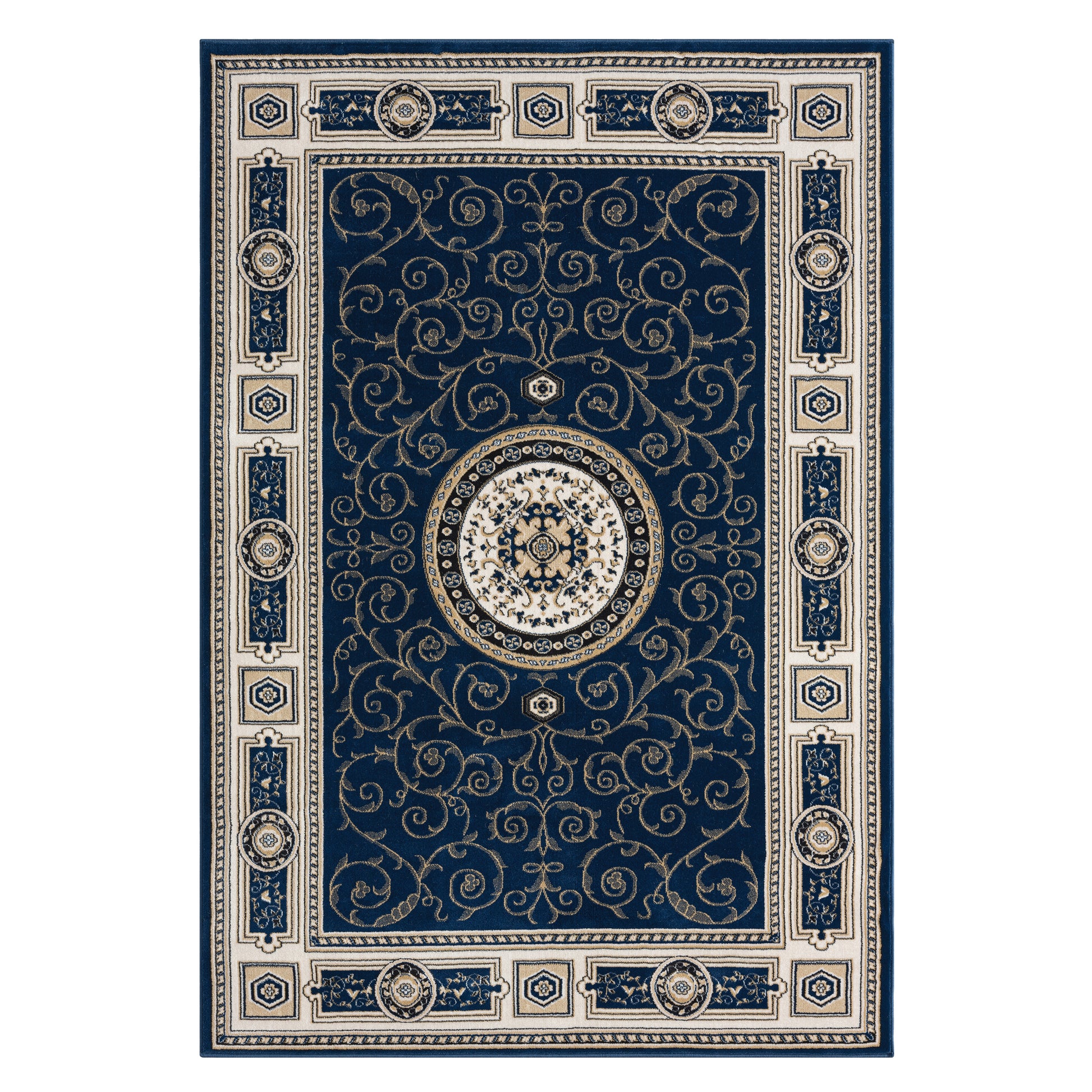 Oriental 511 Navy Traditional Rug Saray Rugs