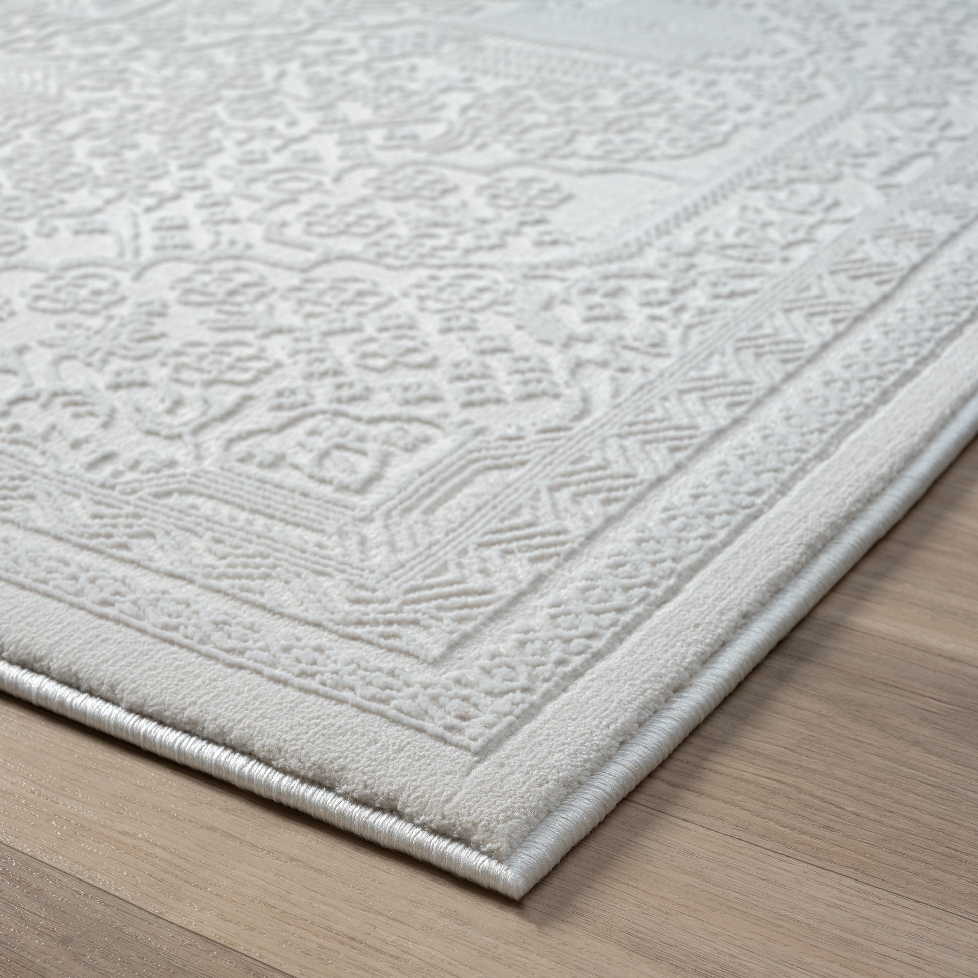 Fabled 471 Ivory Serene Modern Rug Saray Rugs