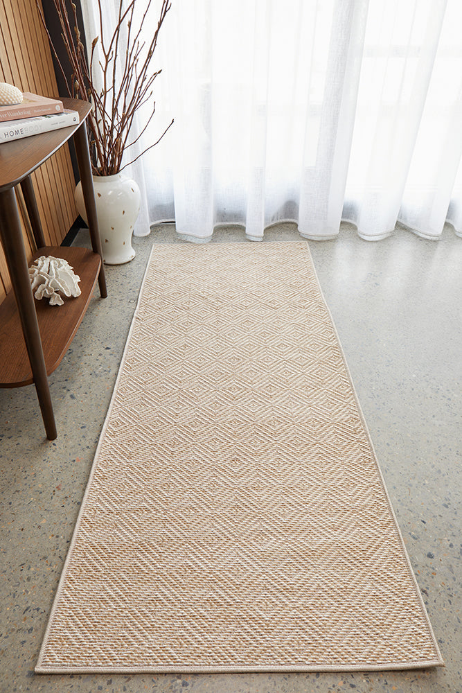 Pacific  Misty Natural Runner Rug