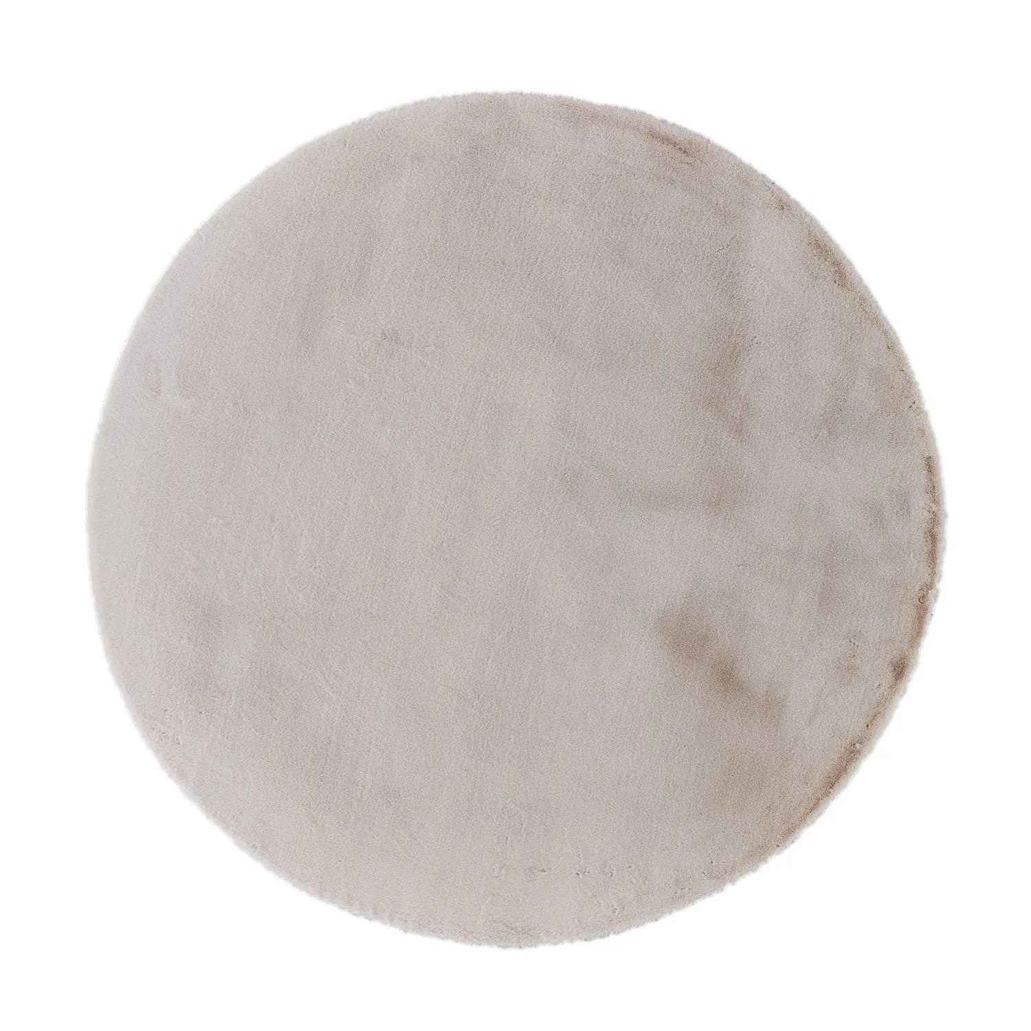 Pony Soft Round Cream Rug Italtex