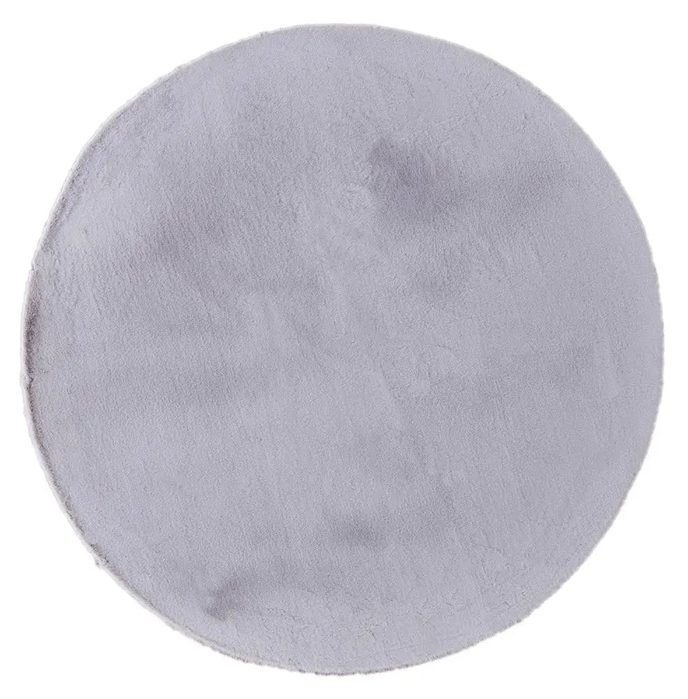 Pony Soft Round Gris Clour Rug Italtex