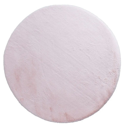 Pony Soft Round Pink Rug Italtex