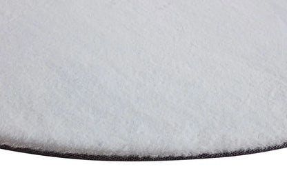 Pony Soft Round White Rug Italtex