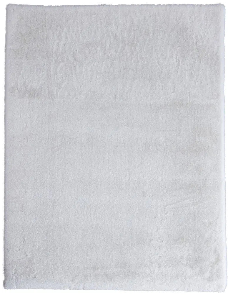 Pony Soft White Clour Rug Italtex