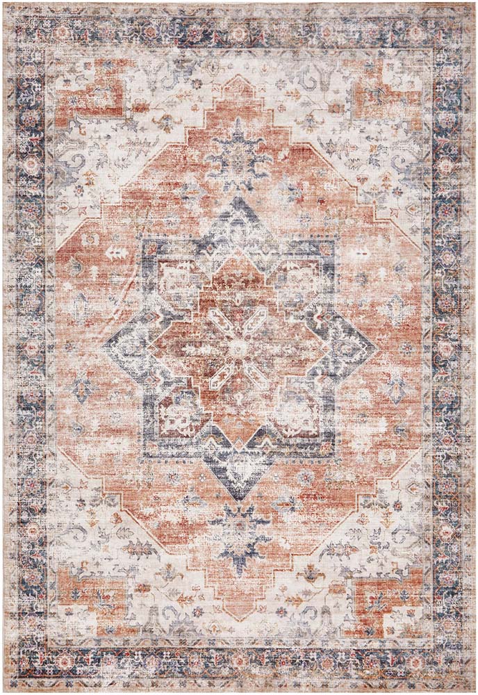 Revive Lila Rust Rug Rug Culture