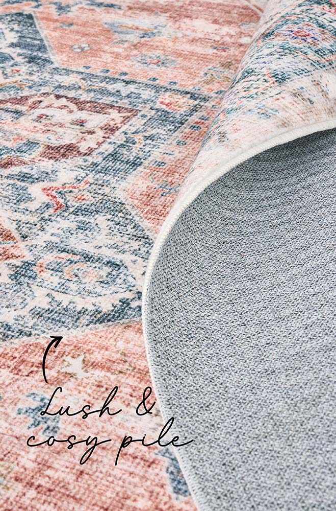 Revive Lila Rust Rug Rug Culture