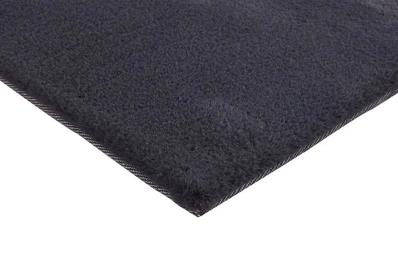 Soft Dark Grey Rug Italtex