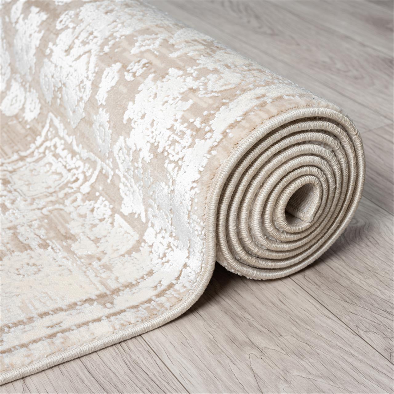 Oxford 564 Bamboo-Silk Lt.Cream Rug Saray Rugs