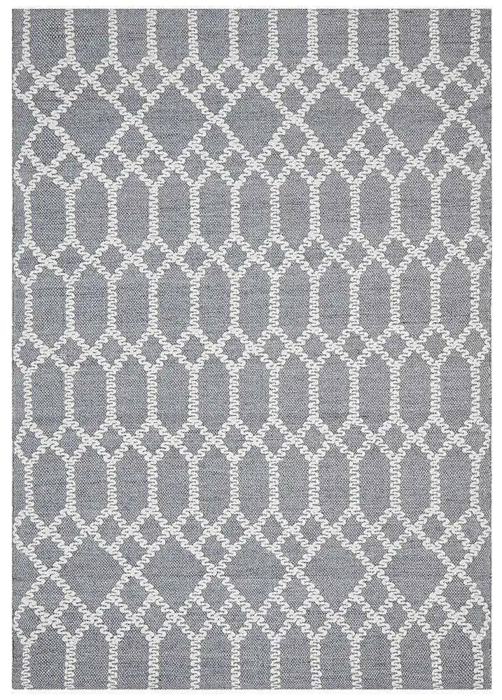 Amber 805 Blue Natural Rug Unitex