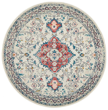 Avenue  Pastel Round Rug Unitex