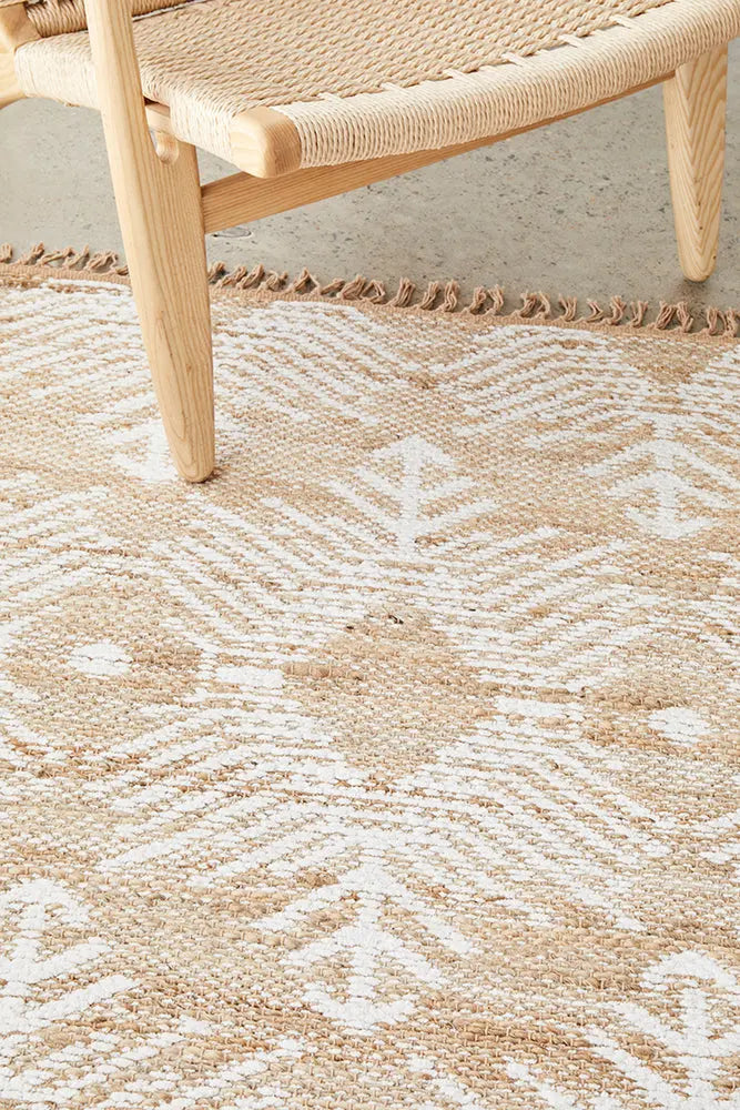 Bohoma Rosa Natural Rug RUG CULTURE