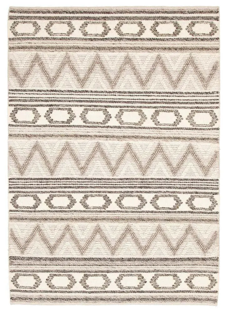 Bonita 743 Stone Wool and Viscose Rug Unitex