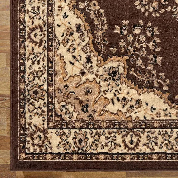 Budget Collection 3104 Brown Saray Rugs