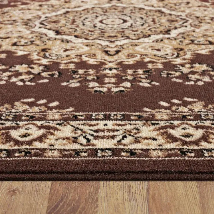 Budget Collection 3104 Brown Saray Rugs