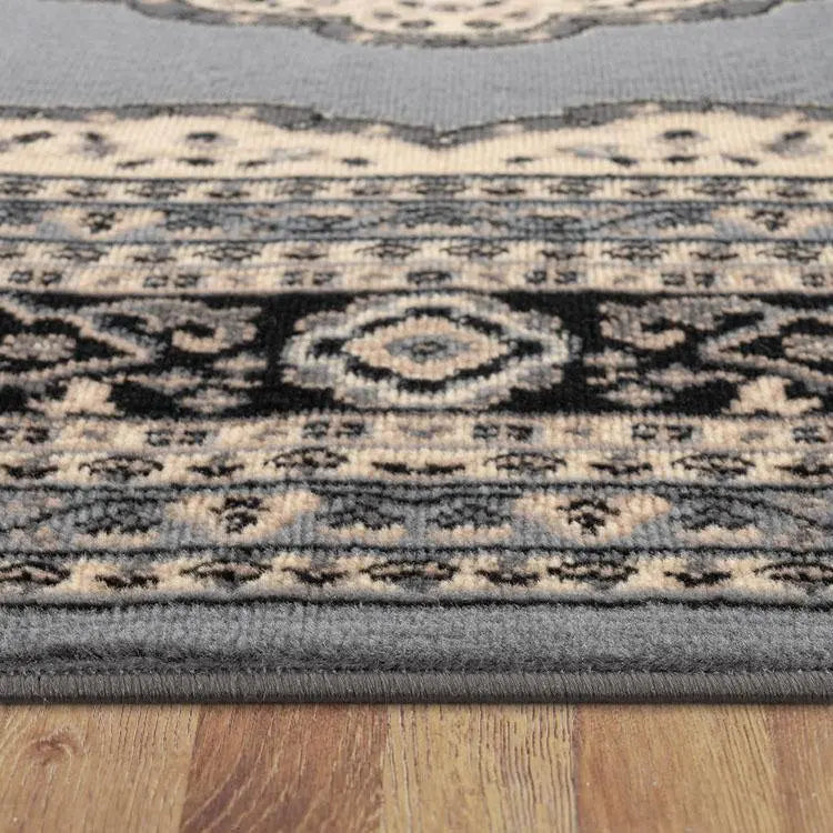 Budget Collection 3104 Grey Saray Rugs