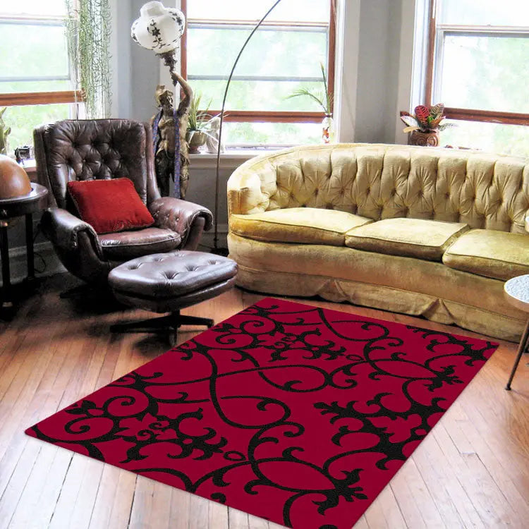 Budget Collection 6045 Red Saray Rugs