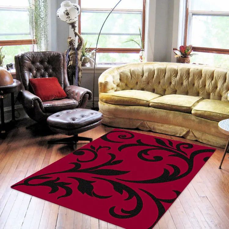 Budget Collection 6223 Red Saray Rugs