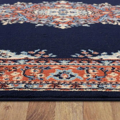 Budget Collection 6331 Navy Saray Rugs