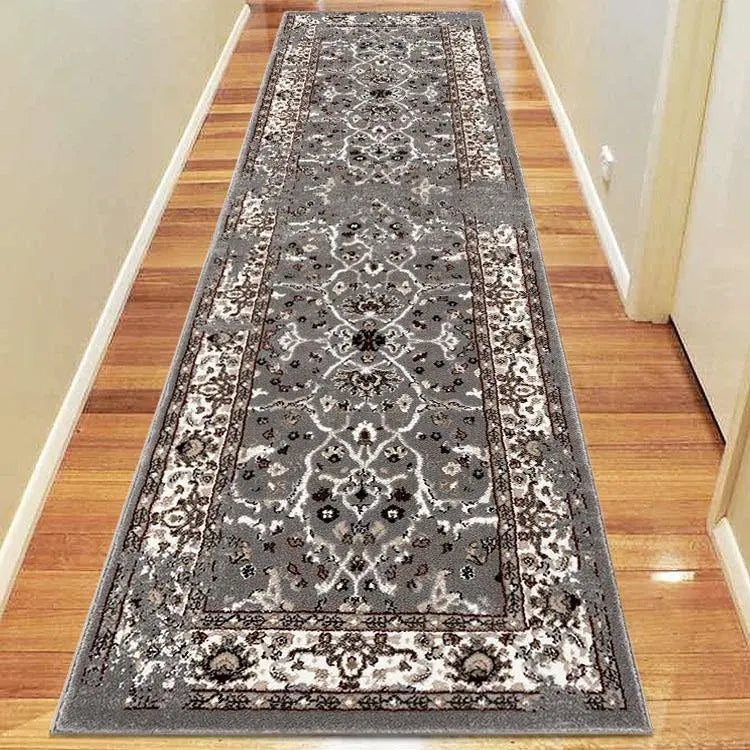 Diamond Collection 3465 Grey Hallway Runner Saray Rugs