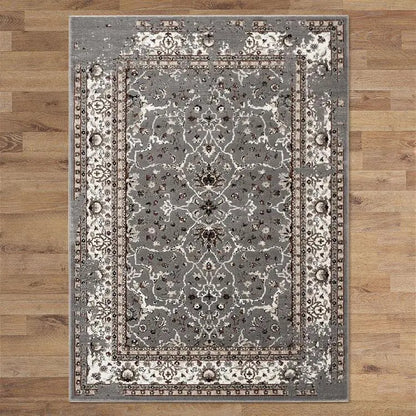 Diamond Collection 3465 Grey Hallway Runner Saray Rugs