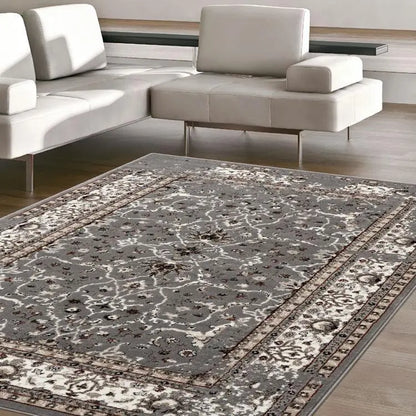 Diamond Collection 3465 Grey Hallway Runner Saray Rugs