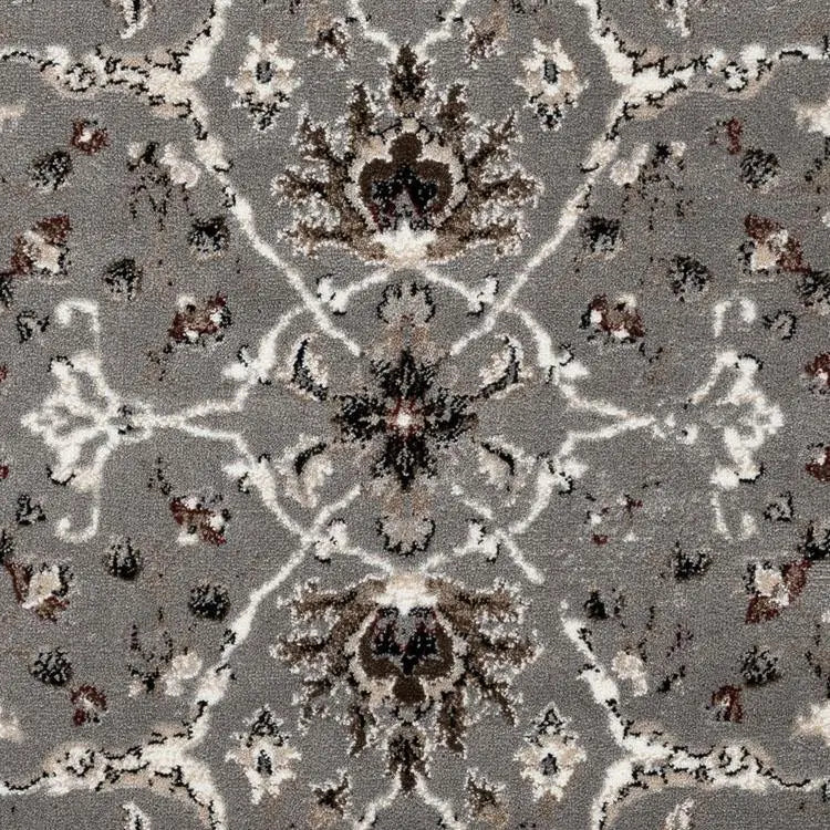 Diamond Collection 3465 Grey Hallway Runner Saray Rugs