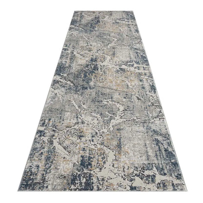 Dorisa 87 Light Grey Rust Rug Saray Rugs