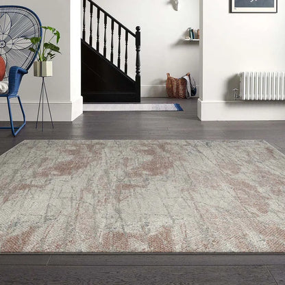 Dorisa 94 Light Grey Pastel Floor Rug Saray Rugs