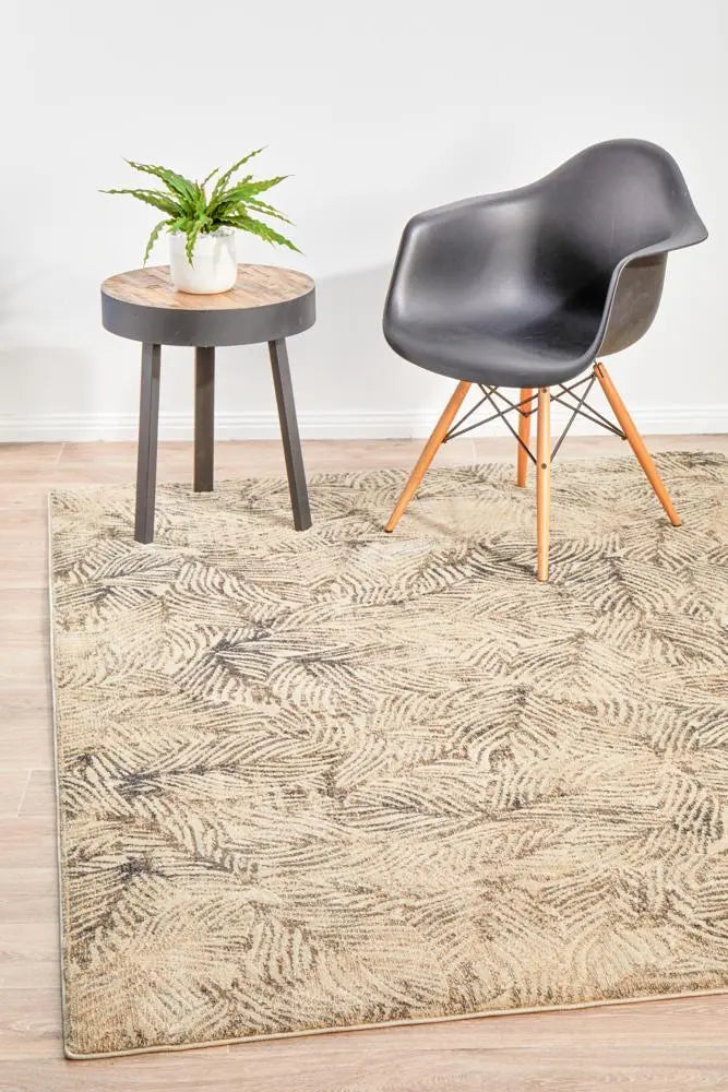 Dream Artistic Nature Modern Charcoal Rug Rug Culture