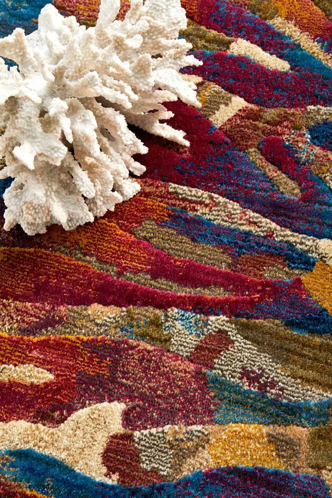 Dream Memories Modern Tropical Rug Rug Culture