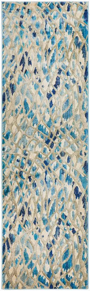 Dream Ropes Modern Blue Rug Rug Culture