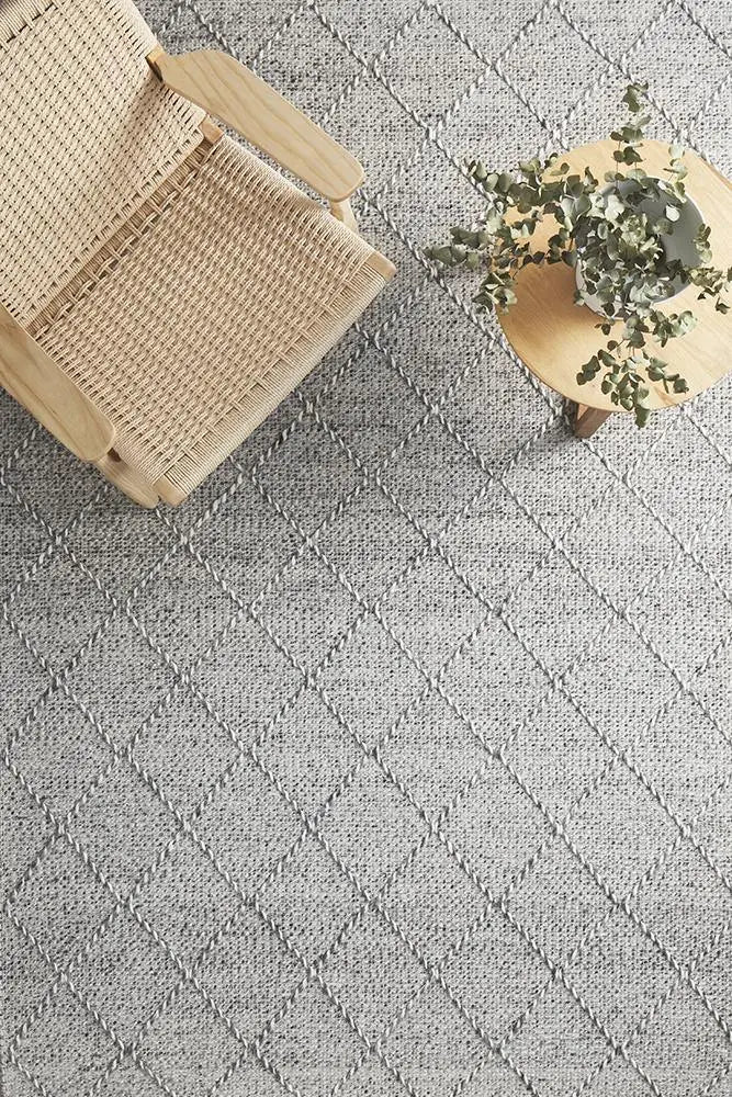 Madison Noah geometric wool Rug RUG CULTURE