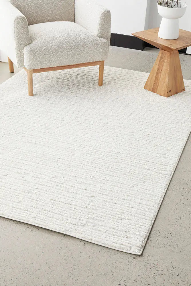 Manolya Suri White RUG CULTURE