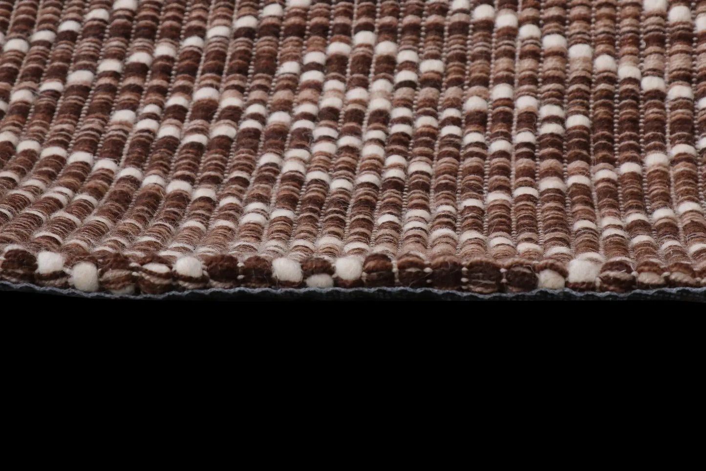 Mozaik Chocolate Wool Rug The Rug Co