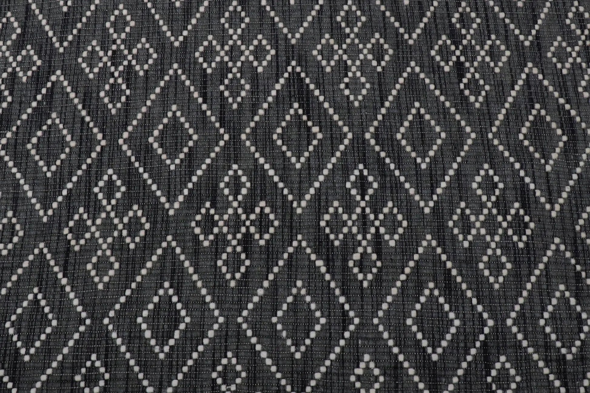 Mozaik Grey Wool Rug The Rug Co