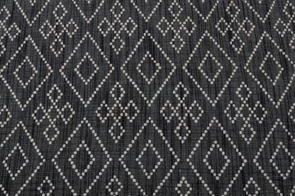 Mozaik Grey Wool Rug The Rug Co