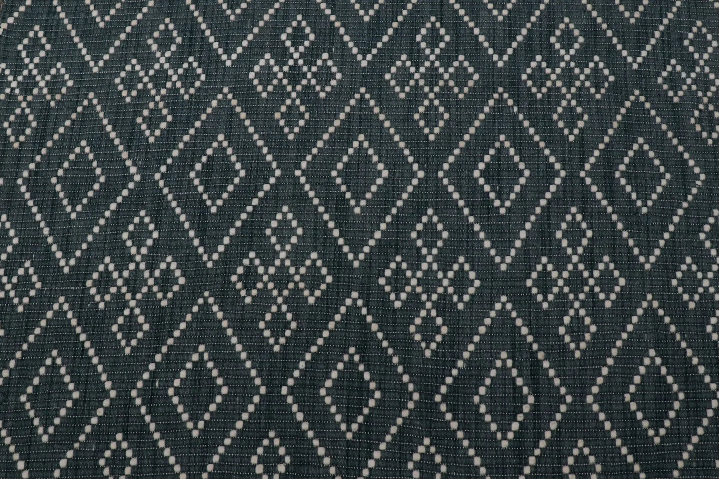 Mozaik Teal Wool Rug The Rug Co