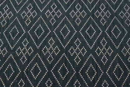 Mozaik Teal Wool Rug The Rug Co